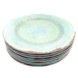 8 Melamine Plastic Lunch Size 8” Plates